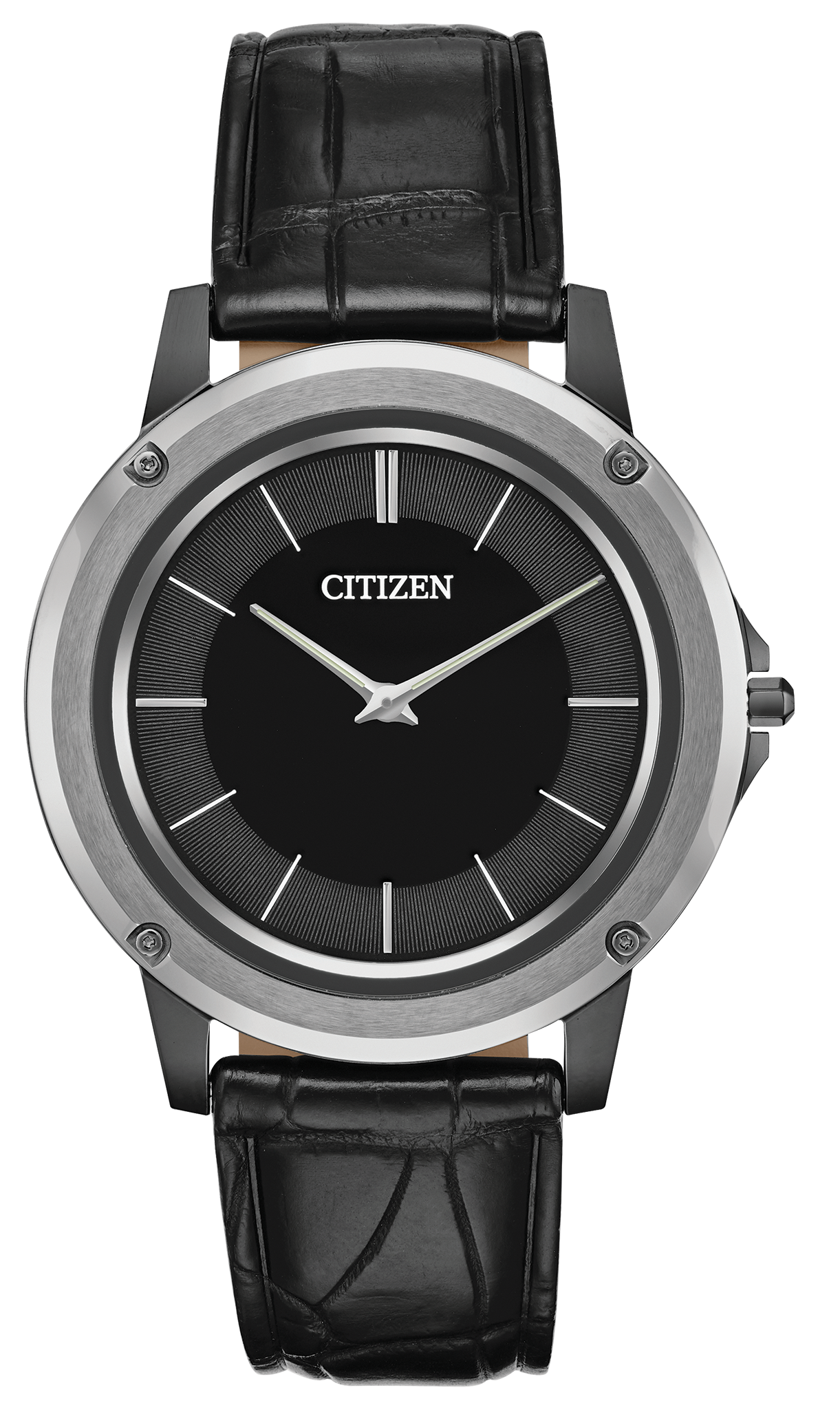 Citizen Eco-Drive Eco-Drive Black Dial Stainless Steel Watch | CITIZEN